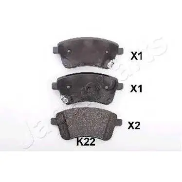 Колодки дисковые передние KIA Venga, Hyundai ix20 1.4/1.6/1.4CRD