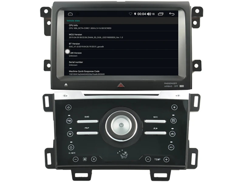 WITSON S300 Android 9,0 автомобильный DVD для ручного воздуха FORD EDGE 8 Восьмиядерный 4 Гб ОЗУ 32 ГБ флэш gps+ ГЛОНАСС+ wifi/4G+ DSP+ DAB+ OBD+ TPMS