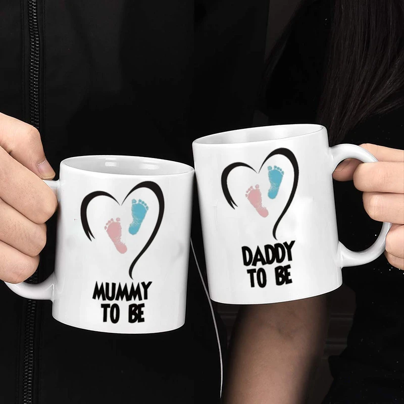 mommy and daddy coffee mugs