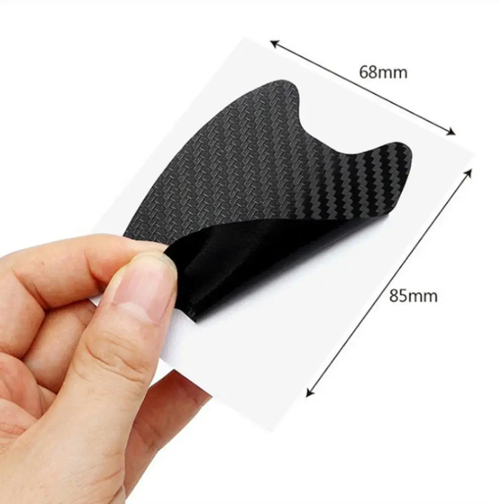 

4Pcs / Set Car Door Sticker Scratches Slip Cover Body Decoration Car Protection Handle Film Exterior Accessories Car-Styling