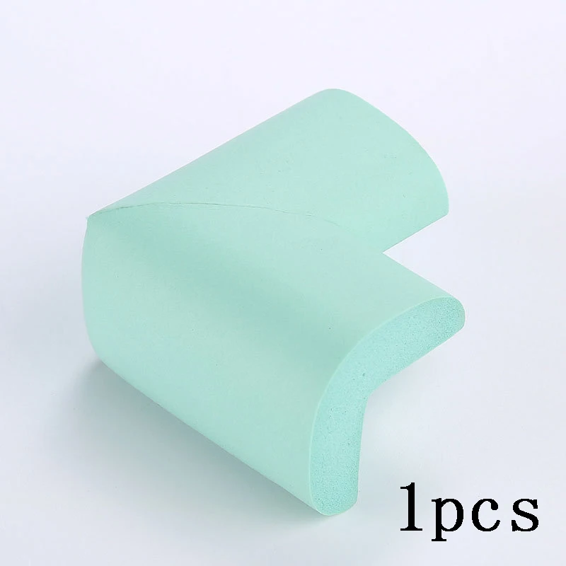 light blue Безопасность ребенка и детей, комбинированная посылка, защита края, защита ребенка, защита угла, толстый дизайн, мягкий - Цвет: light blue