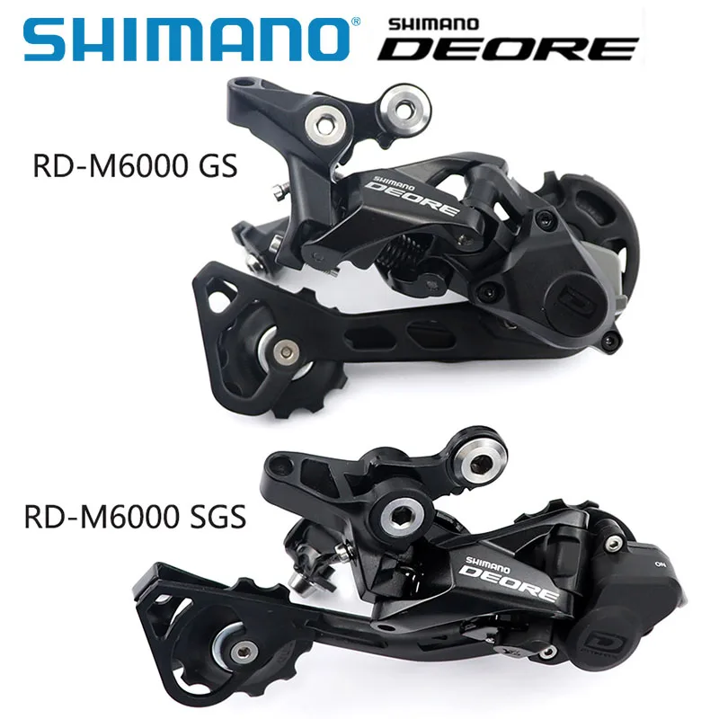 Deragliatori posteriori Shimano Deore XT RD-M781 GS SGS 10 Speed Shadow Rear Derailleur Medium 