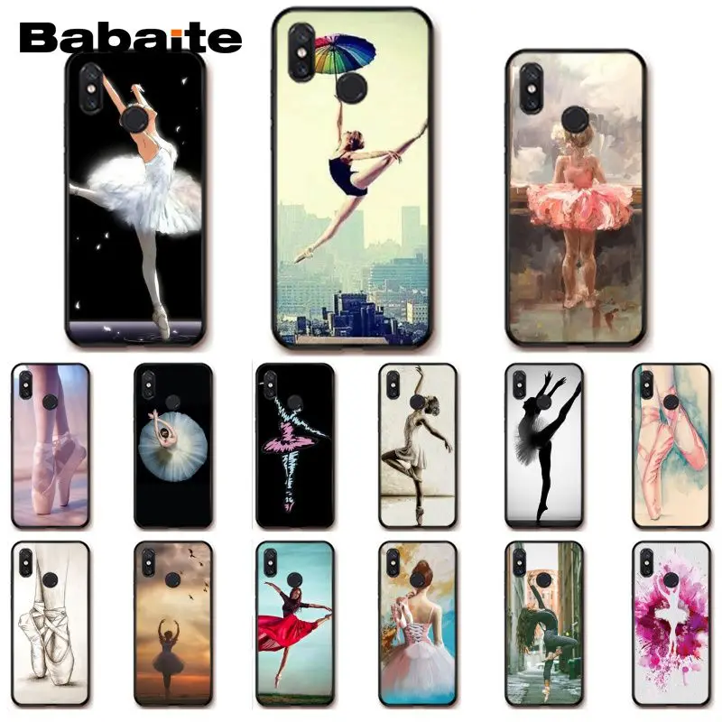 Чехол для телефона Babaite Ballerina dance ballet girl Xiaomi mi5 6 A1 A2 Lite Mi9 9SE mi8lite 8explorer Pocophone F1 |
