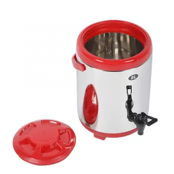 

Cleaning Buckets Bucket Magic Cleaner 304 Stainless Steel Double-Layer Insulation Barrel Container For Hot Water Milk Tea