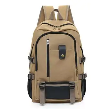 

2020 New Unisex Backpack Casual Travel Canvas Backpack Student Schoolbag Mountaineering Sports Bag Computer Bag Large Capacity