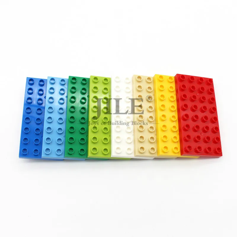 Big Size Building Blocks Brick Colorful Bulk Large Particles Set DIY Educational Compatible with Assembles Kids Toys Gifts 18