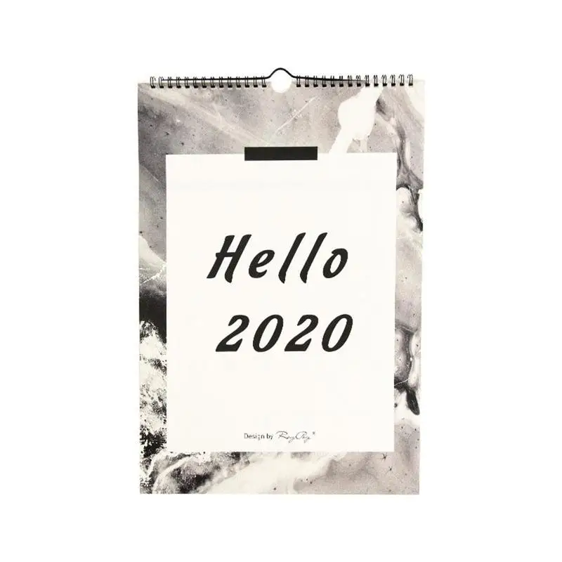 Настенный календарь, учебная программа, годовой новогодний настенный план для планирования расписания, офисный календарь, канцелярские принадлежности A3O9