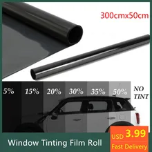 Пленка для окон автомобиля, Тонировочная пленка для окон, 50 см х 300 см Пленка для окон автомобиля, Тонировочная пленка для окон, 50 см х 300 см