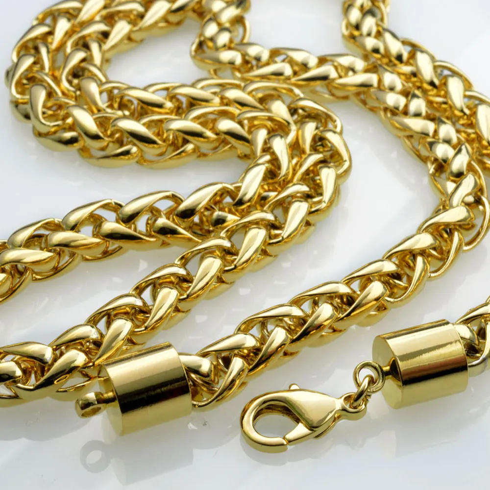 Мужские трендовые цепочки N49|chain necklace|gold plated18k gold |