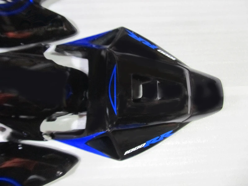 Пользовательские комплект обтекателя впрыска, пригодный для Honda CBR1000RR 2004 2005 CBR 1000RR 04 05 синий черный пластик гоночная обтекаемая форма наборы KR11