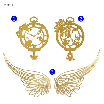 

DIY Filler Epoxy Resin Filling Tools Decoration Jewelry Necklace Gold Copper Clock Wings Making Crafts Hollow Molds Accessories