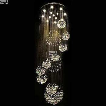 

2018 HOT selling New Modern K9 LED Crystal Chandelier Crystal Lamp 100% Guarantee 110v-240v