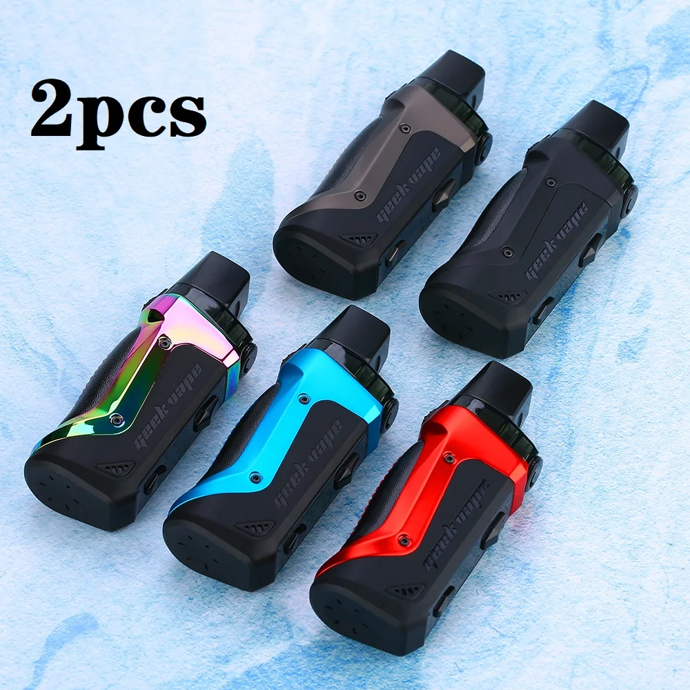 2 шт.! Geekvape Aegis Boost 40 Вт Pod Mod Kit 1500 мАч аккумулятор мл/3 7 мл многоразовый подходит как