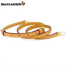 

BAMADER Cowhide Bag Strap Apply Brand Fashion Woman Bag High Quality Genuine Leather Replace Apricot Yellow Bag Shoulder Strap