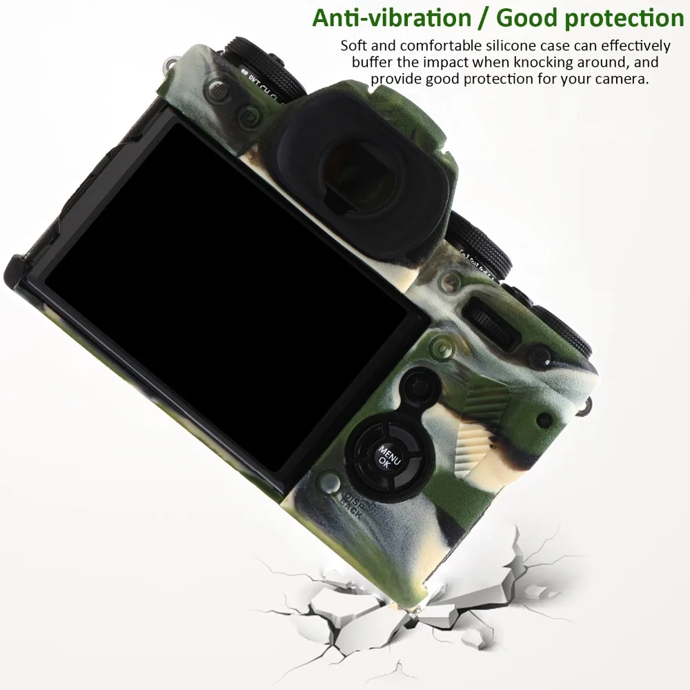 X-T3硅胶套 迷彩 3