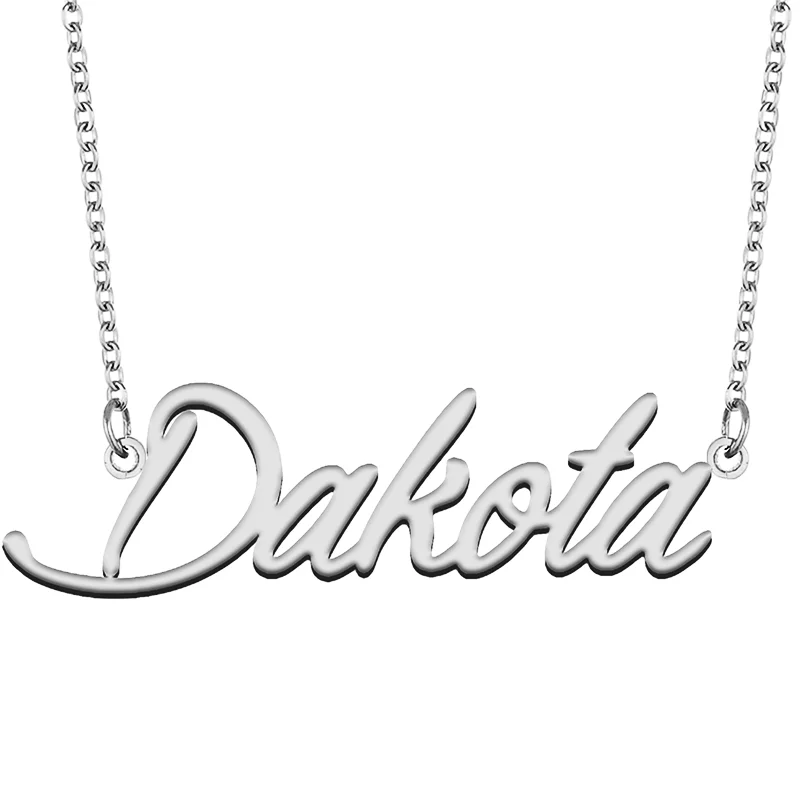 Ketting Met Naam Dakota Voor Zijn Haar Familielid Beste Vriend Verjaardagscadeautjes Op Kerst Moeder Dag Valentijnsdag