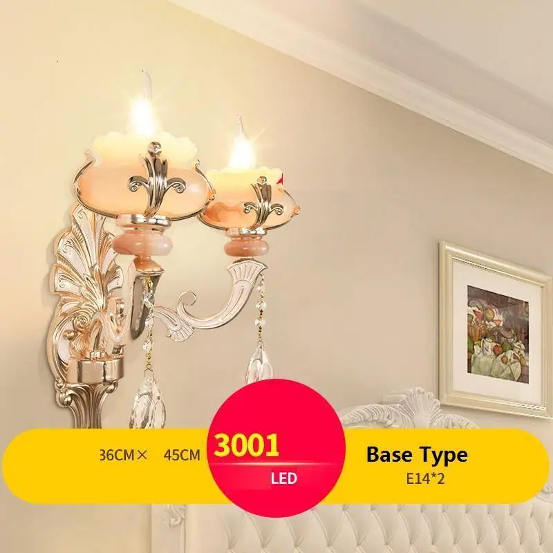 Coiffeuse Avec Miroir Badkamer Verlichting Lampara De Aplique Luz Pared Crystal аппликация Murale светильник Настенный светильник для спальни