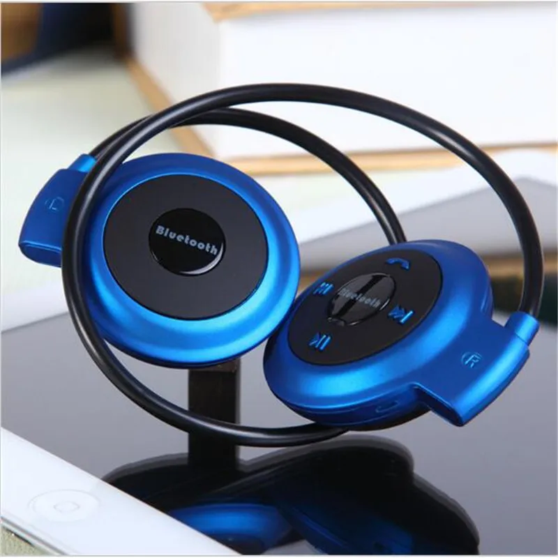 PLUFY Wireless Bluetooth Headset TF Card Memory Radio Mp3 Player Headphone Handsfree Running Sport Waterproof Earphones With Mic
