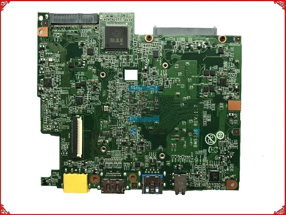 Высокое качество BM5338 REV1.7 для lenovo Flex 10 материнская плата для ноутбуков FRU: 5B20G39150 SR1W4 N2830 cpu 4GB RAMs полностью протестирована