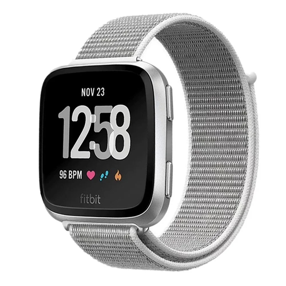 Strap for Fitbit Versa 2 band correa Smart watch replacment Watchband Nylon Loop Bracelet 2/Fitbit Libe | Наручные часы