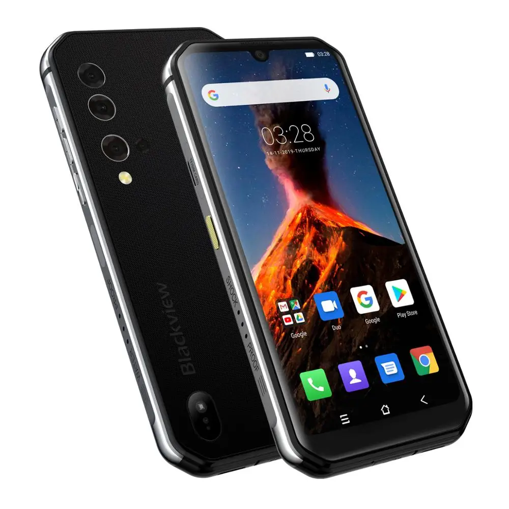 2020 Новый Blackview BV9900 смартфон Helio P90 Octa Core 8 ГБ + 256 Гб мобильный телефон 48MP Quad сзади