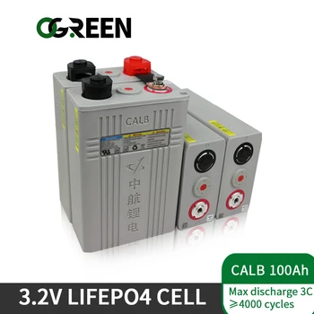 

OGREEN 16PCS Brand NEW 3.2v 100AH Rechargeable Lithium-ion Battery Can Form 12V400AH 48V100AH Long Cycles EU US TAX FREE For RV