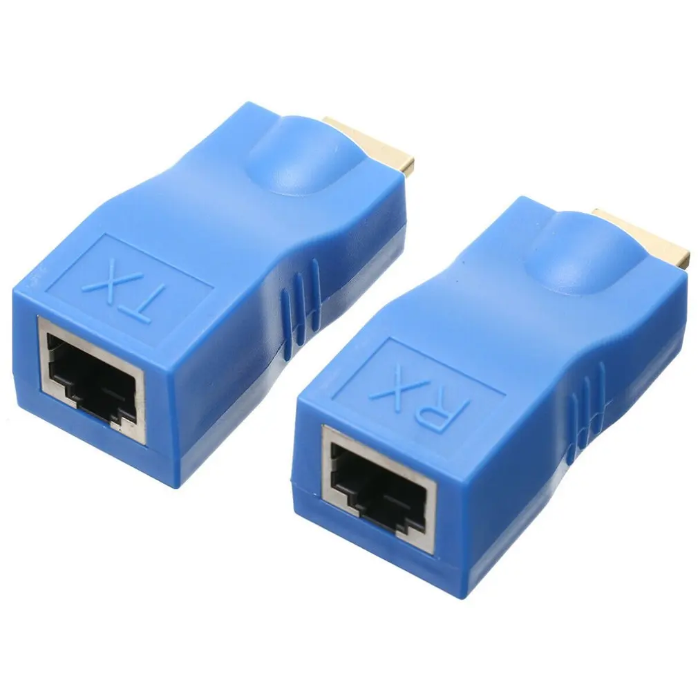 Cat 5E Cat6 30 M Hdmi к Rj45 сетевой кабель удлинитель Ретранслятор 4 K 1