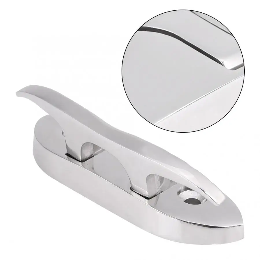 Держатель для удочки морской лодки откидной 4-1/" складной клиат док из нержавеющей стали w/Крепеж лодка морской яхты