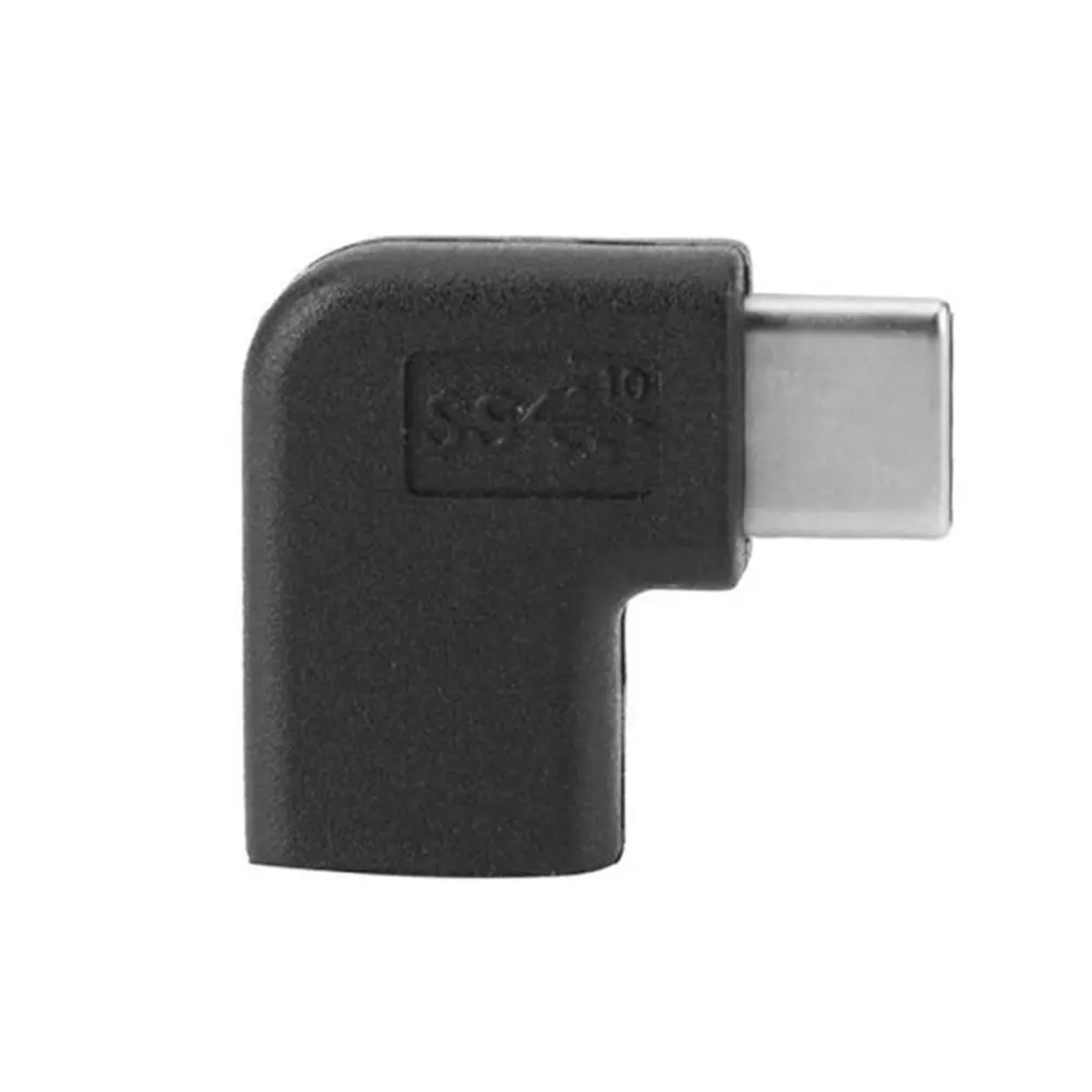 Usb-c Usb 3,1 type C адаптер «Папа-мама» черный дизайн изысканно и легко использовать 90 градусов под прямым углом