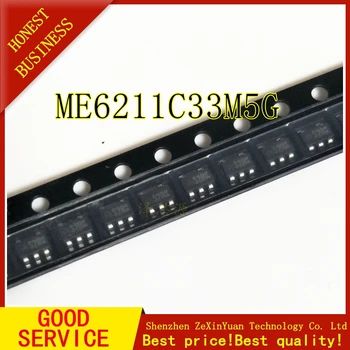 

100PCS ME6211C33M5G ME6211 3.3V SOT23-5 new and Original in stock