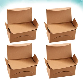 

400Pcs Vintage Durable Simple Creative Blank Business Cards Blank Kraft Paper Card for Writing