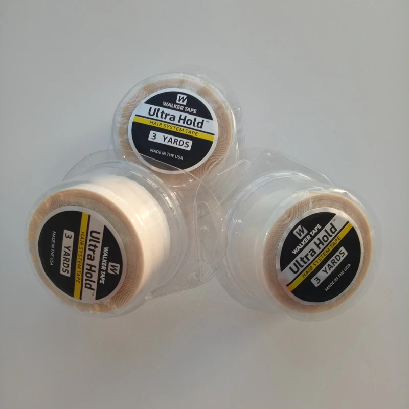 Double Sided Tape wig tape hair tape 1 Roll 3yards Ultra Hold Tape Double side tape Adhesive Tape lace Front Lace Wig Glue Adhesive For toupees or wigs