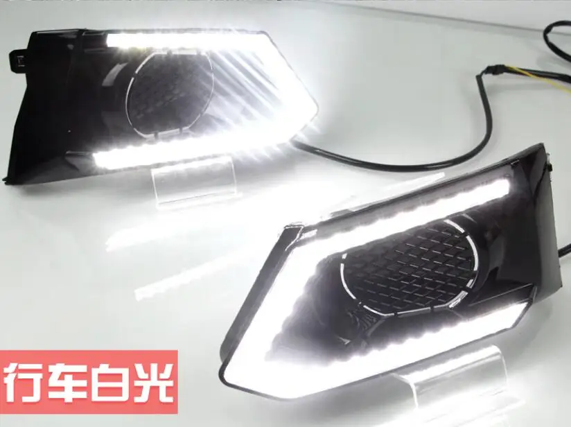 1 комплект фар бампера для Nissan Teana Дневного света altima~ 2020y автомобильные аксессуары светодиодный DRL фары для teana противотуманные фары