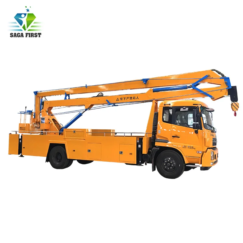 10m to 24m 4X2 Over Head Working Truck