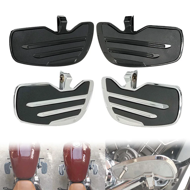 For Indian Scout 2015-2018 Scout Sixty 2016-18 Scout Bobber 2018 For Widening Driver Foot pegs Foot Rests Motorcycle Accessories
