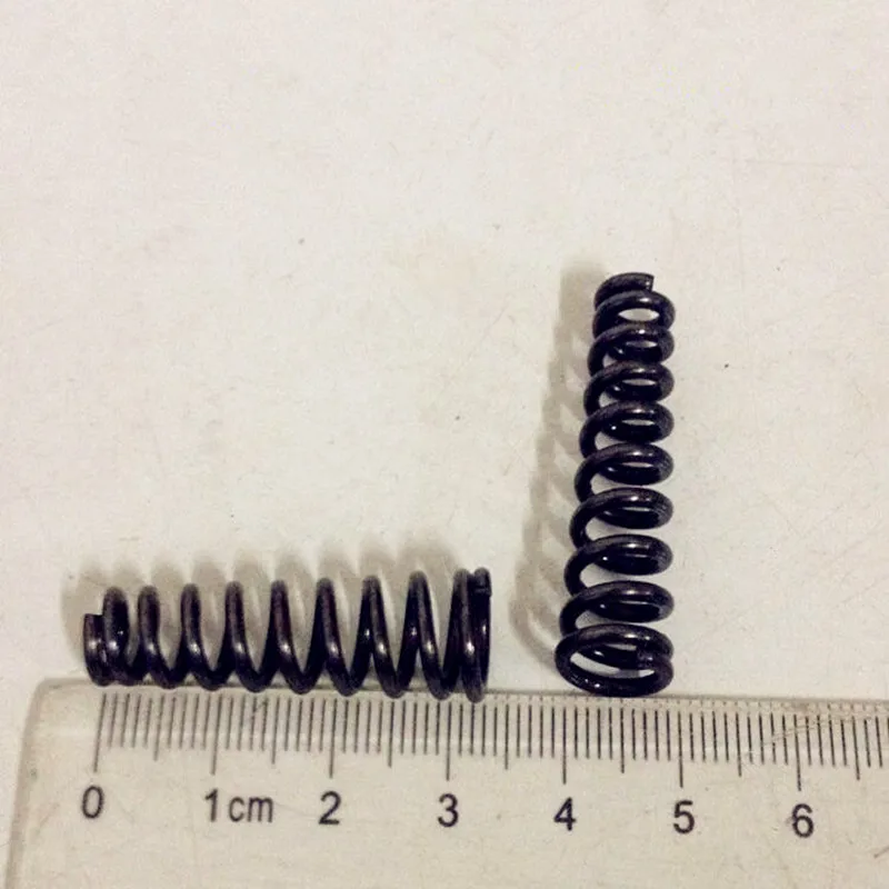 

Pagoda Spring Wire diameter 1.5MM small D 7.7MM large 10.2MM length 32MM compression spring