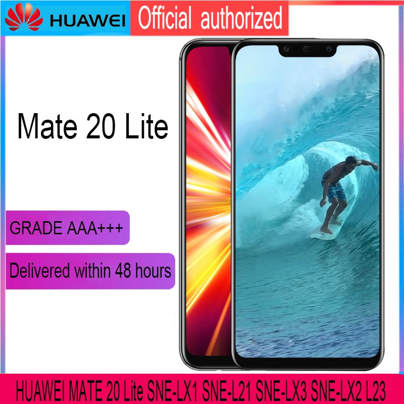 6,3 ''дисплей с рамкой Замена для huawei mate 20 Lite lcd кодирующий преобразователь сенсорного экрана в сборе mate 20 Lite