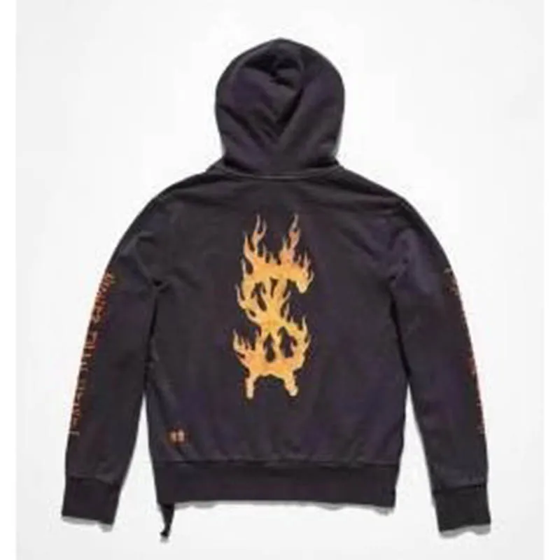 Трэвиса Скотта X Ksubi пламенный доллар Толстовка для мужчин и женщин странные вещи Harajuku Мужская Толстовка Harajuku уличная толстовка с капюшоном