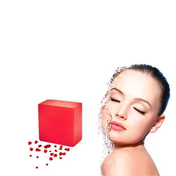 

100g Removal Pimple Pores Acne Treatment Rose Aroma Soap Cleaner Flower Essence Face Care Wash Basis Anti Wrinkle Beauty Soap