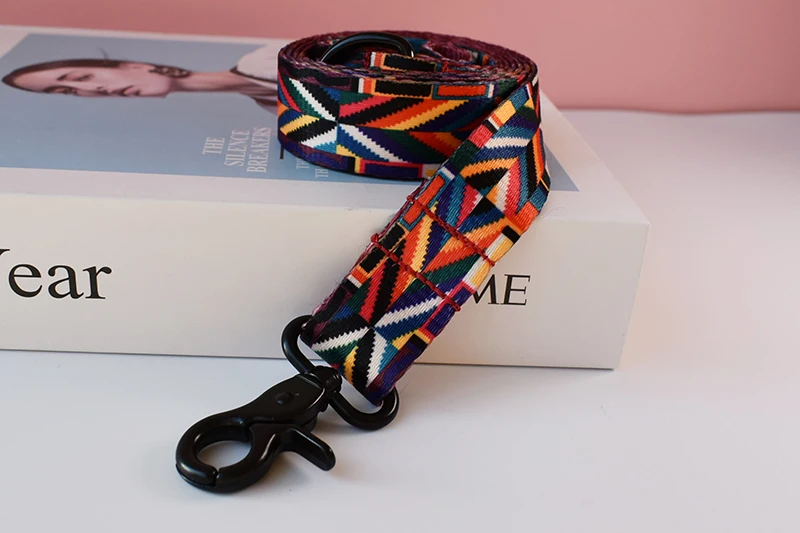 Iridescence Nylon Pet dog collar leash  Supplies For Small Pet Accessories dog collar automatic retractable