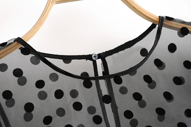Звездный Светлячок, модная женская рубашка Za, осень, повседневная, тонкая, круглый вырез, рукав-пузырь, волнистая, прозрачная блузка для женщин
