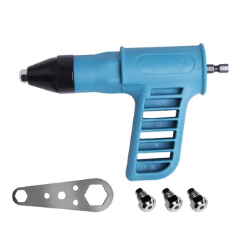 

Pull Anti Slip Insert Nut Attachment Electric Rivet Adapter Portable Cordless Drill Durable Power Accessories Conversion Tool