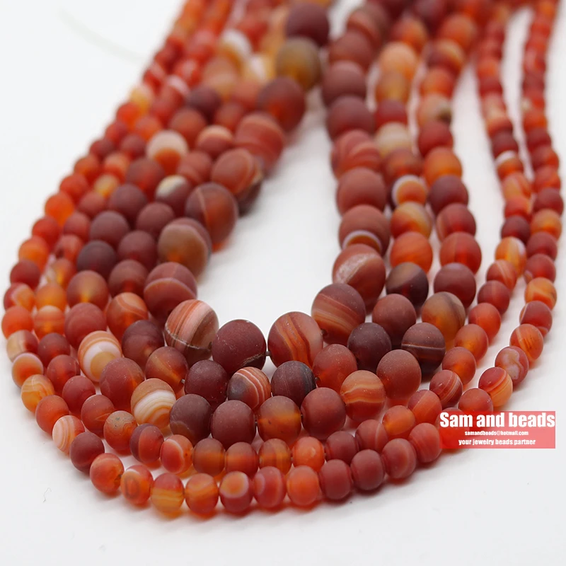 磨砂条纹深桔红1