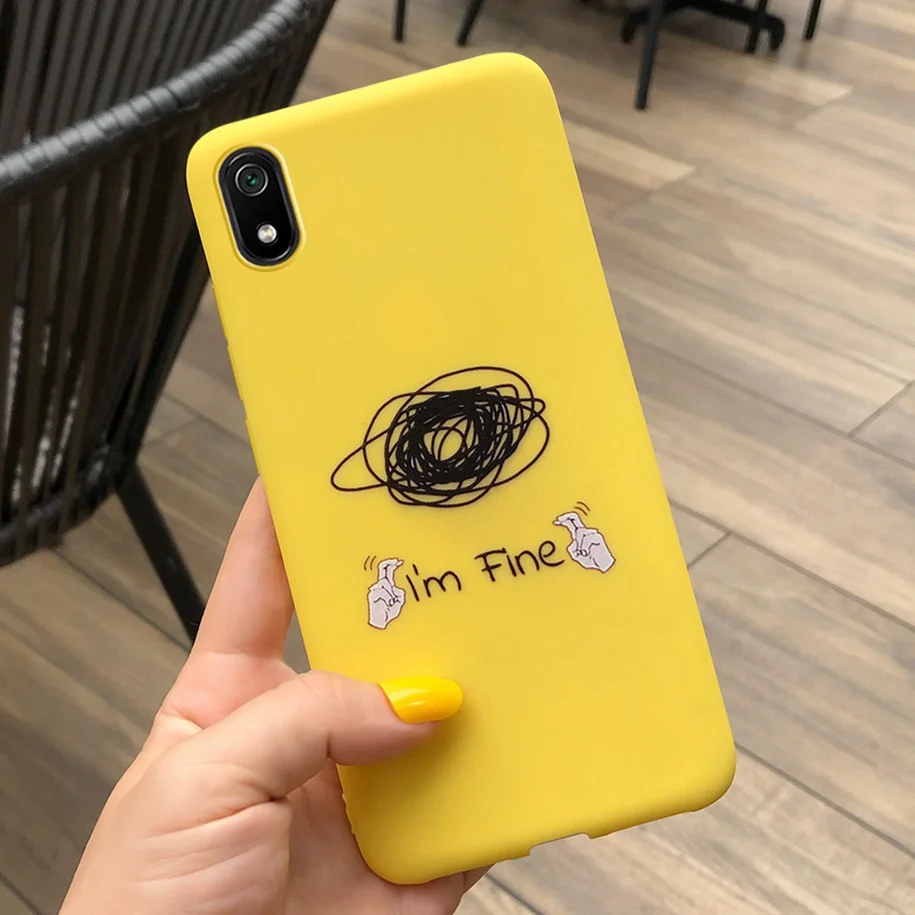 Cute Cartoon Shockproof Bumper Phone Case - Soft Protective Cover