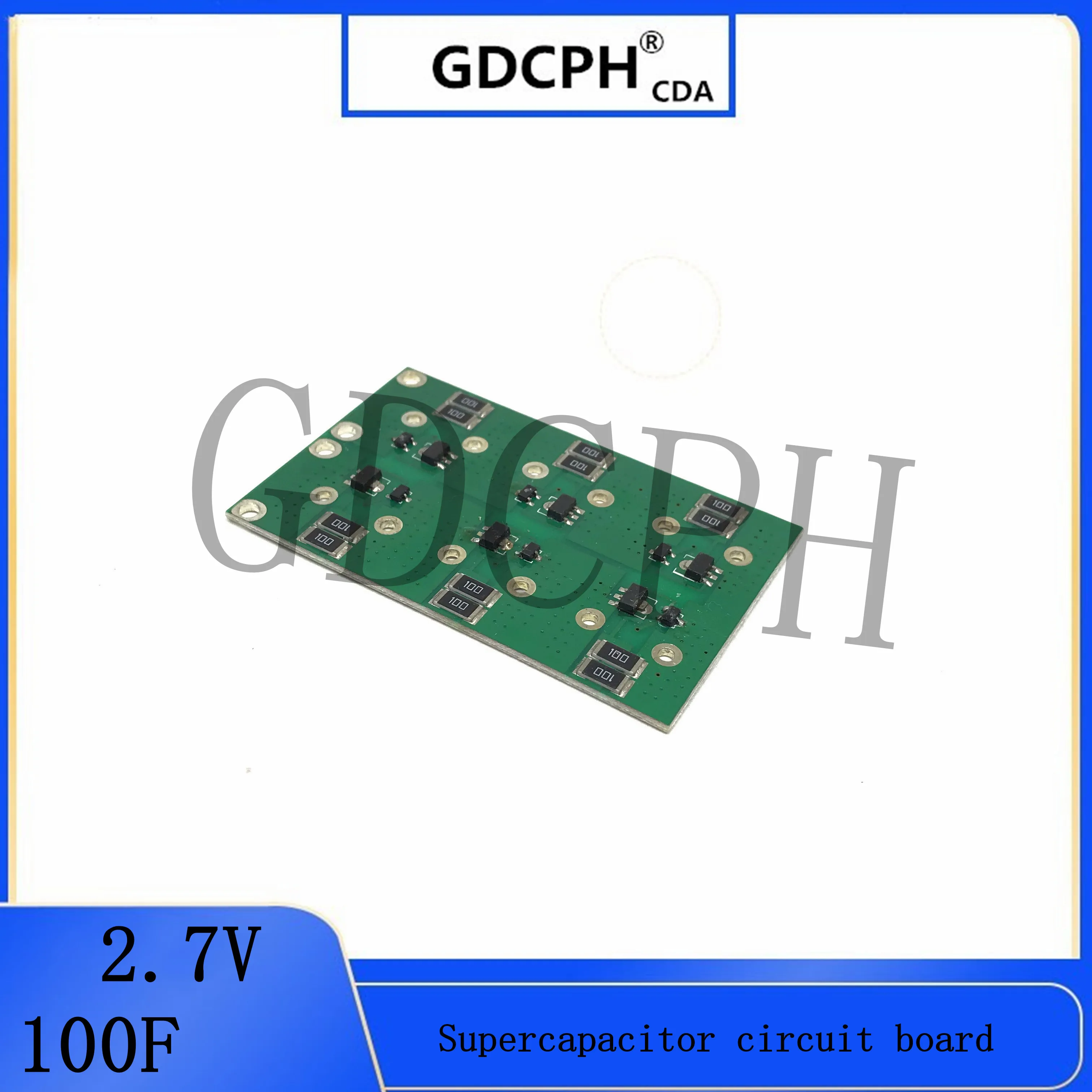 Суперконденсаторная печатная плата 2 7 V100F 50F 60F 120F | Электронные компоненты и