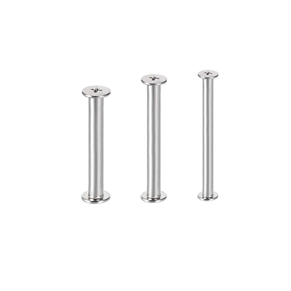 Uxcell 10 세트 M4 나사 포스트 3/16 (5mm) 홀 직경, 35mm-75mm 벨트..