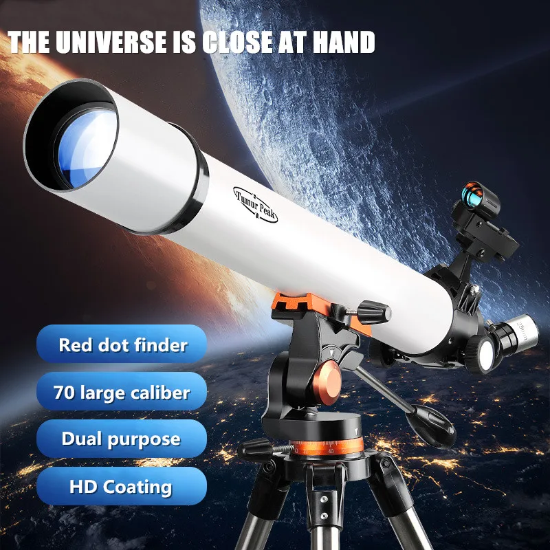 The New Astronomical Telescope Space Stargazing Astronomical Refraction Monoculars Are Used To
