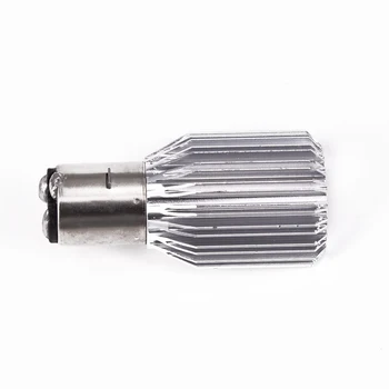 

Bike Motorcycle Headlight 1pcs 8~80V Super Bright High-Low Beam H6 BA20D