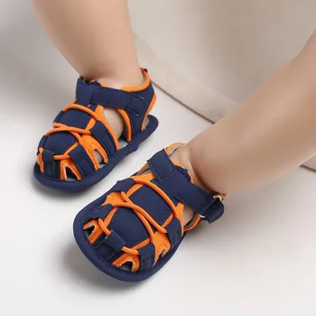 

Toddler Baby Sandal Boy Girl Summer Infant Soft Crib Shoes 0-18 Month Children Infant Boys Girls Casual First Walker