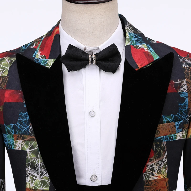 Дизайн элегантный Мужской приталенный костюм мужские костюмы Homme Prom смокинг костюмы для мужской, Свадебный лучший мужской блейзер